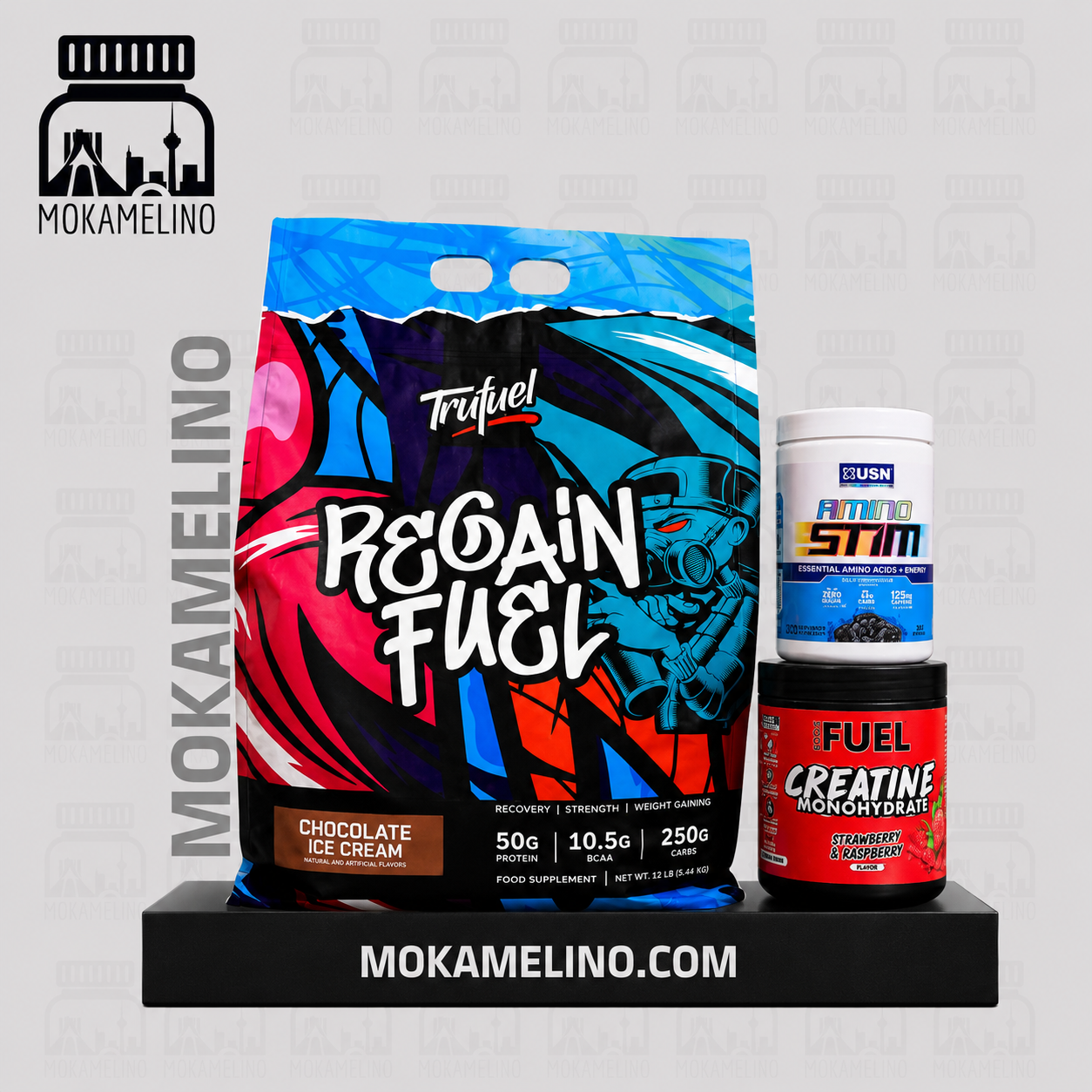 گینر ترفیول +کراتین اپلاید +آمینو استریم usn