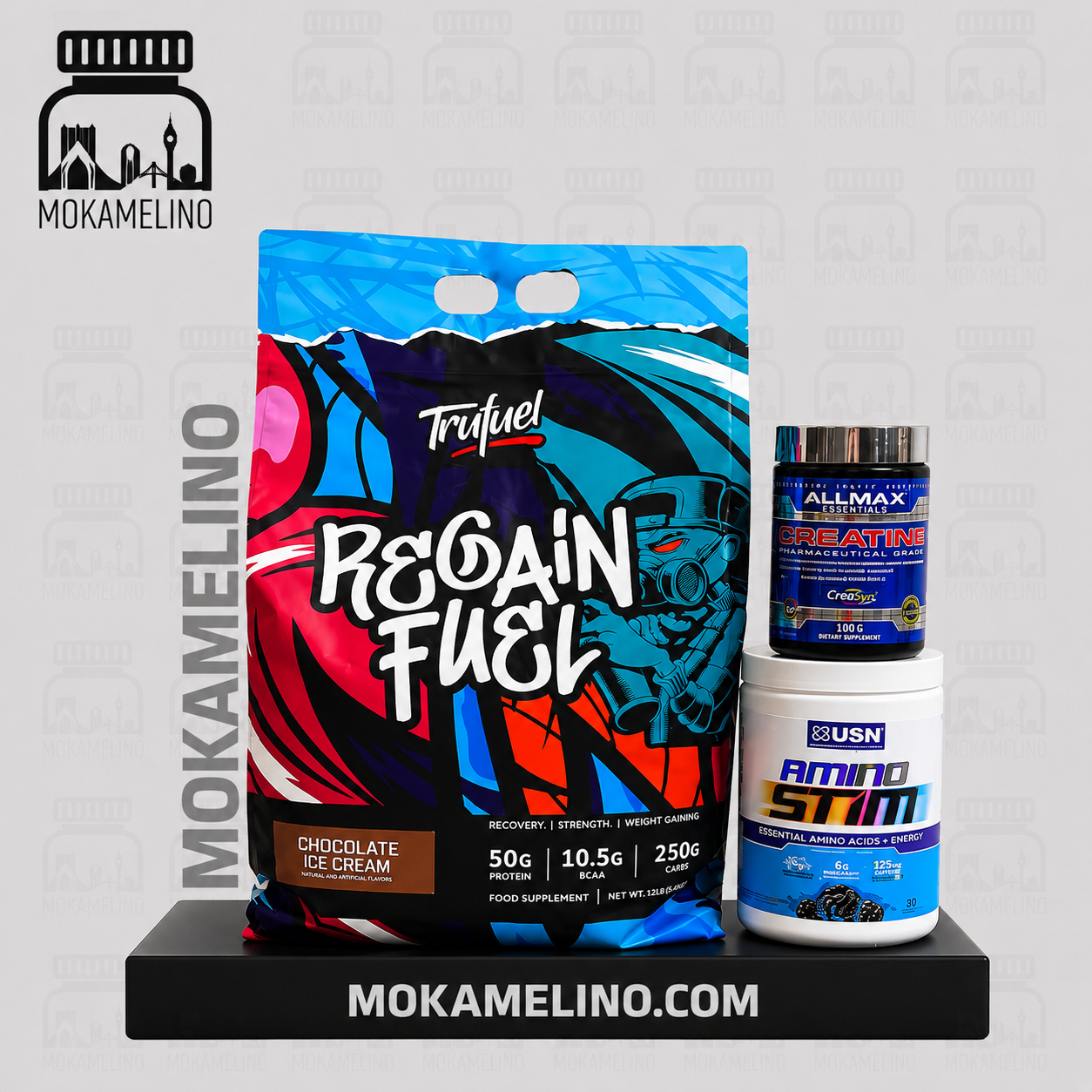 گینر ترفیول +کراتین آلمکس+آمینو استریم usn