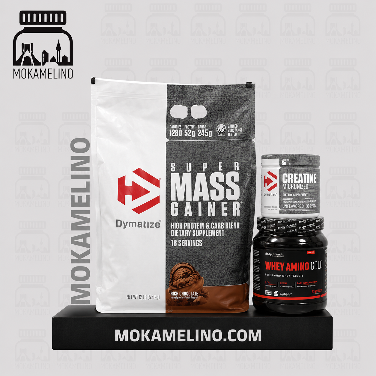 گینر دایماتیز +کراتین دایماتیز +آمینو وی بادی اتک