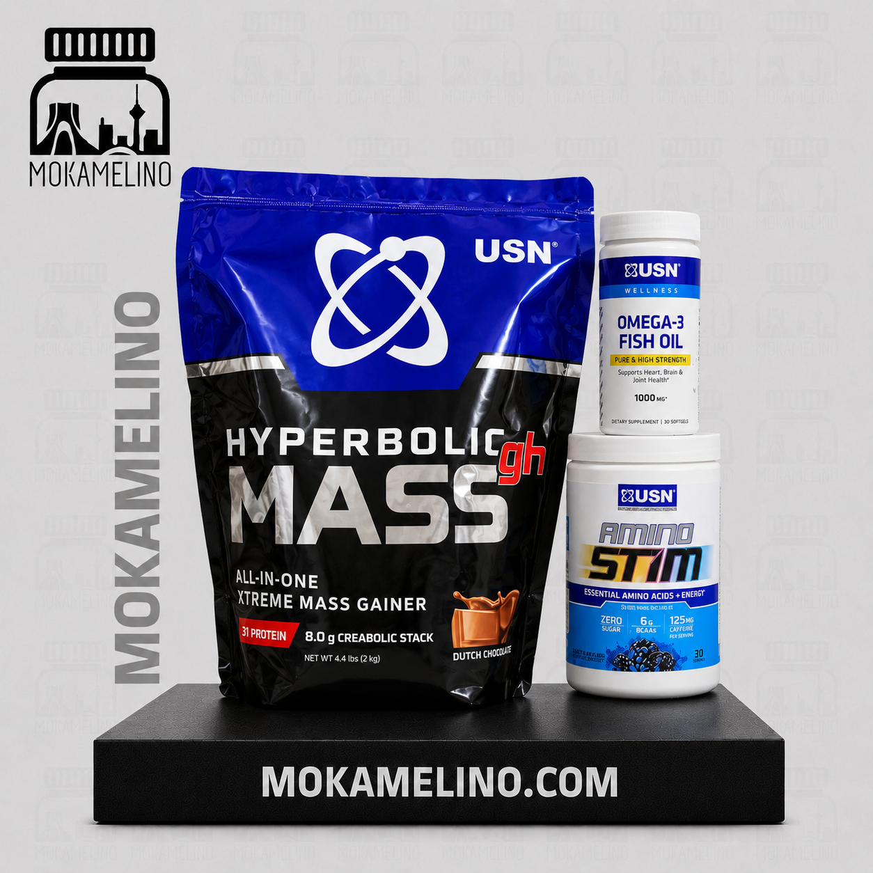 گینرusn+آمینو استریم usn+امگاسه usn